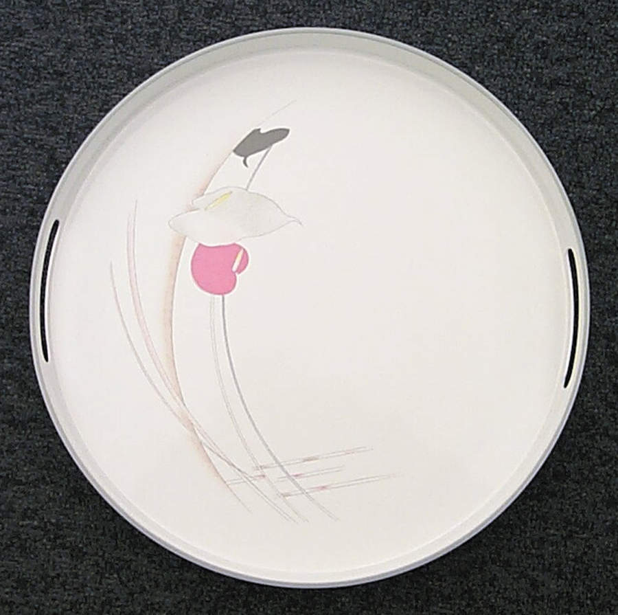 Anthurium Plastic Serving Tray by Mikasa-1
