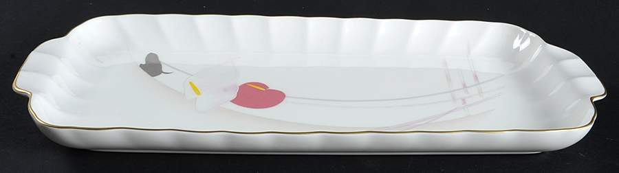 Anthurium Large Sandwich Tray by Mikasa-1