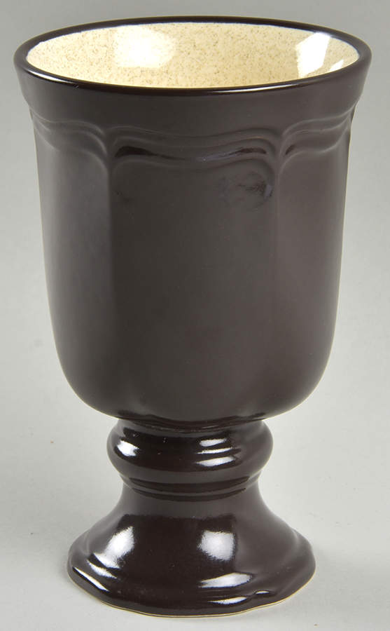 Antique White 1o Oz China Goblet by Mikasa-1