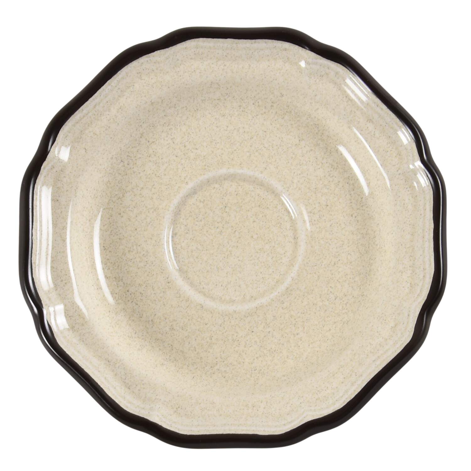 Antique White Saucer by Mikasa-1