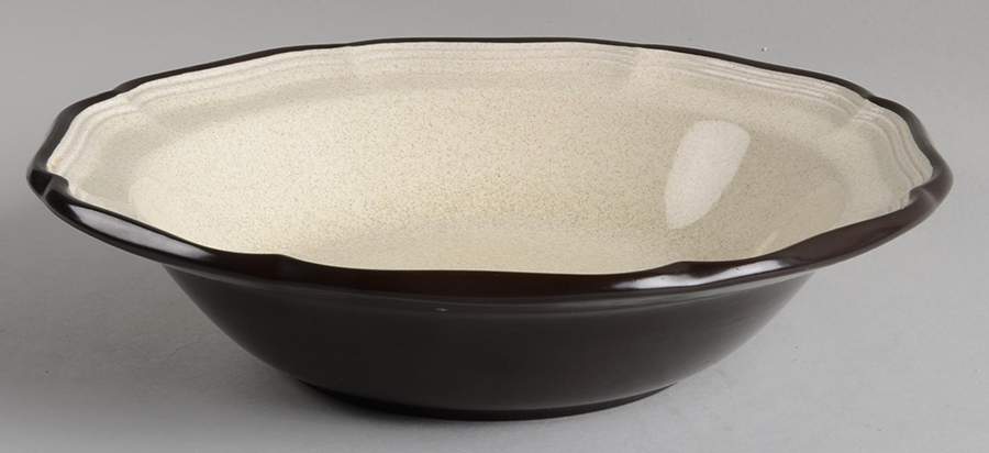 Antique White 9" Round Vegetable Bowl by Mikasa-1