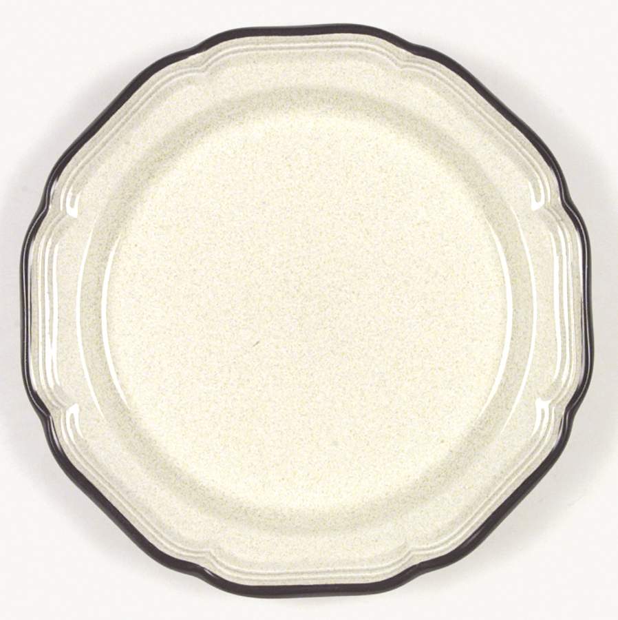 Antique White Dinner Plate by Mikasa-1