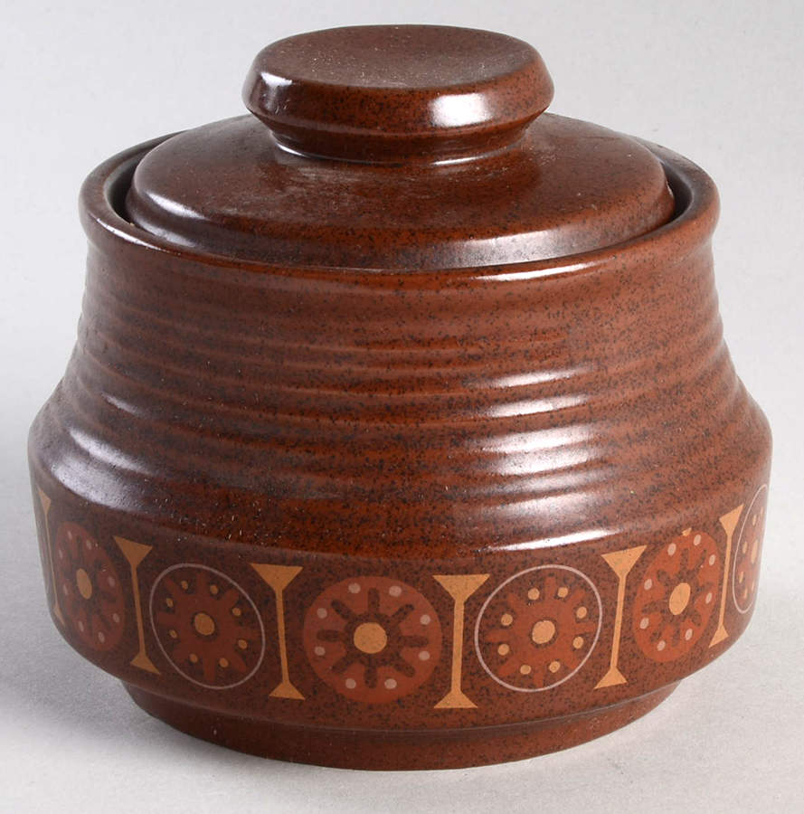 Apache Sugar Bowl & Lid by Mikasa-1