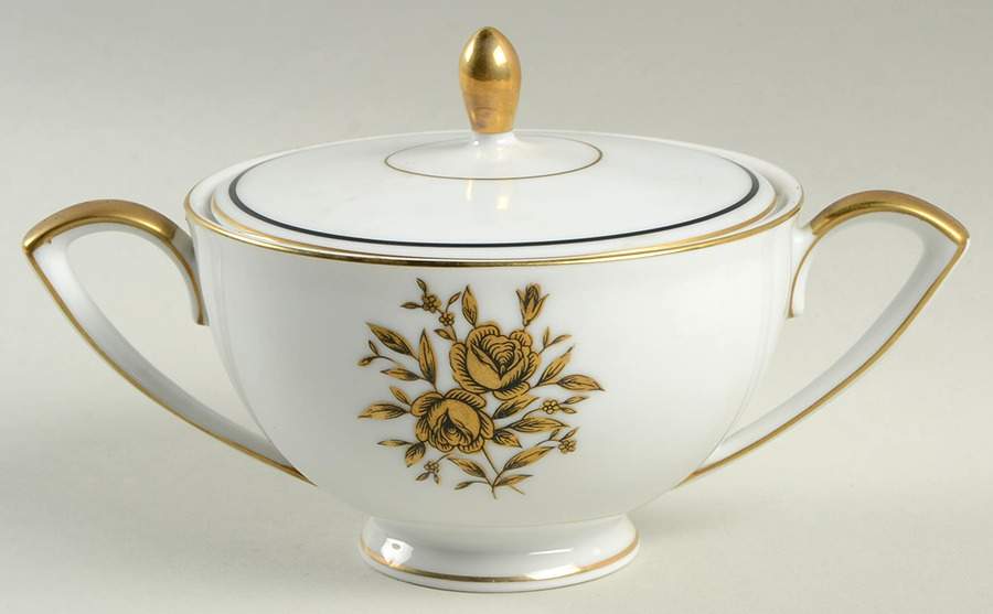 Apollo Sugar Bowl & Lid by Mikasa-1