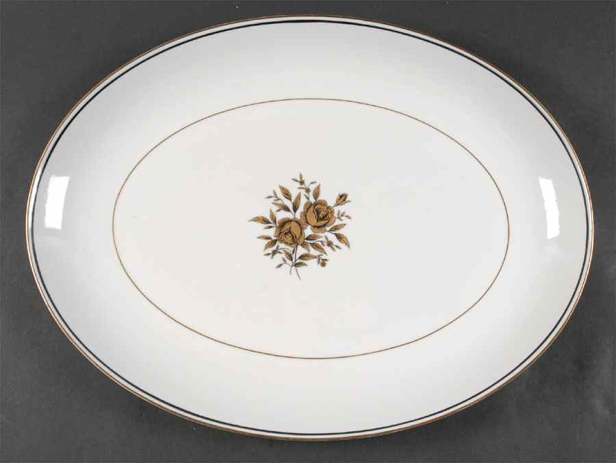 Apollo 16" Oval Serving Platter by Mikasa-1