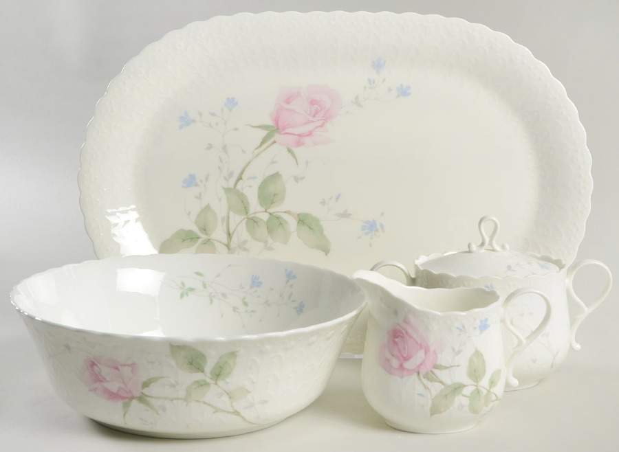 April Rose 5 Piece Hostess Set by Mikasa-1