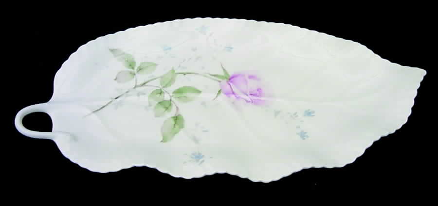April Rose 15" Leaf Dish by Mikasa-1