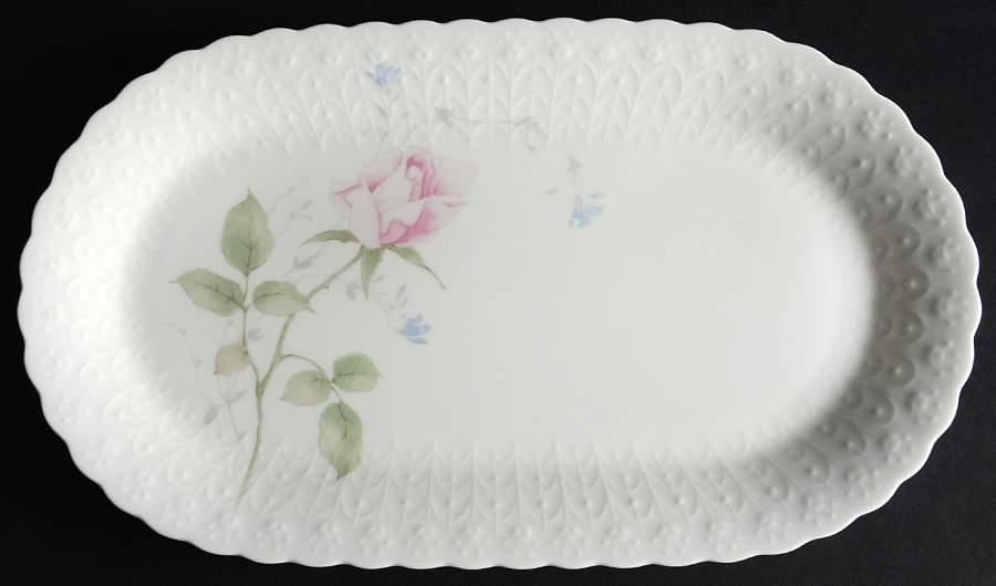 April Rose 12" Oval Serving Platter by Mikasa-1