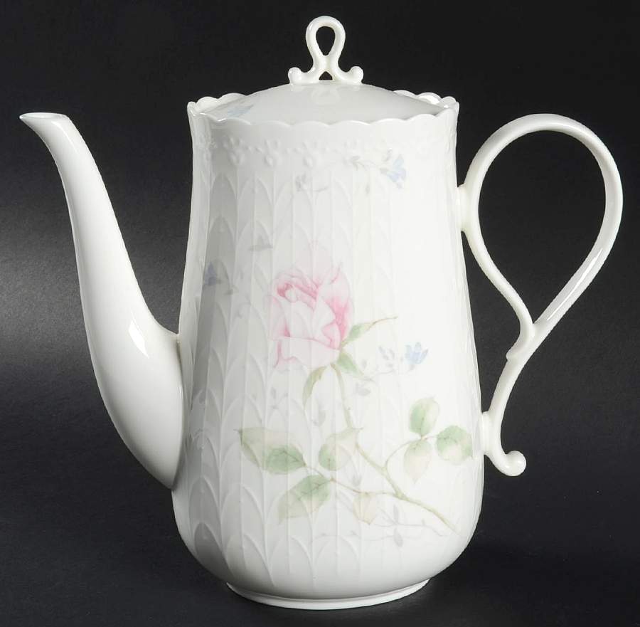 April Rose Coffee Pot & Lid by Mikasa-1
