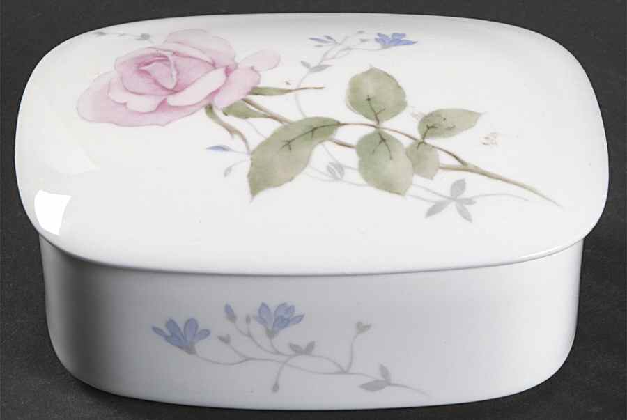 April Rose Oblong Box & Lid by Mikasa-1