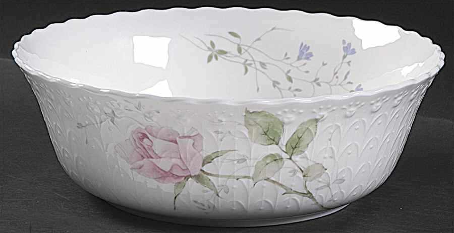 April Rose 8" Round Vegetable Bowl by Mikasa-1