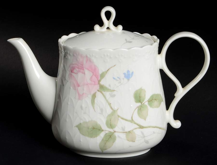 April Rose Mini Teapot & Lid by Mikasa-1