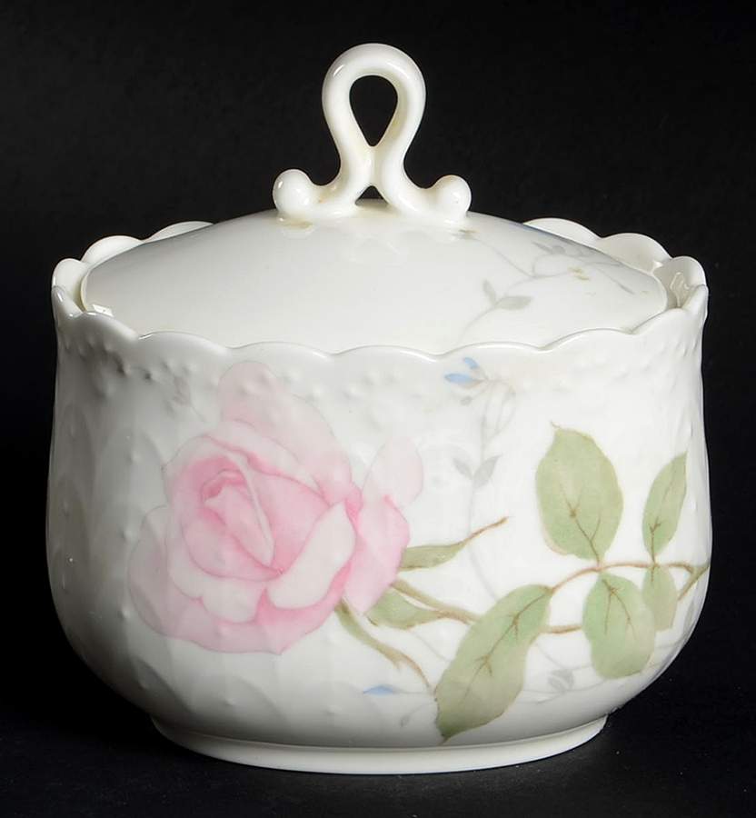 April Rose Mini Sugar Bowl & Lid by Mikasa-1