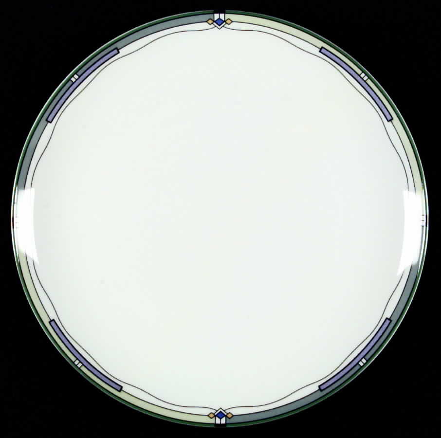 Aquatine Dinner Plate by Mikasa-1