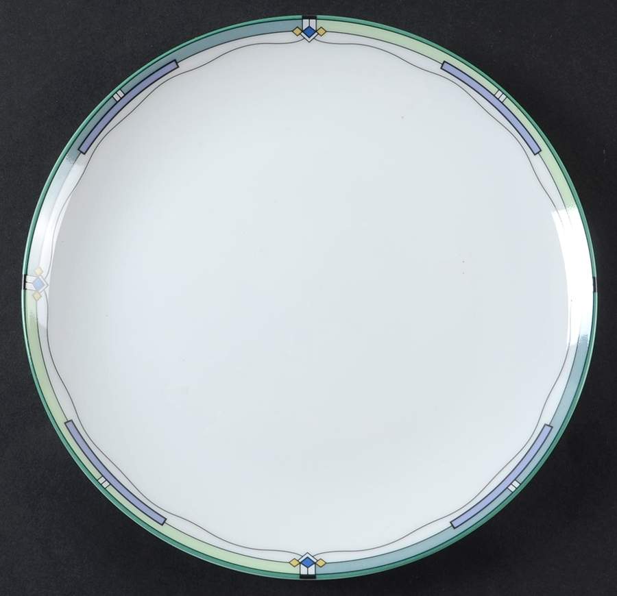Aquatine Salad Plate by Mikasa-1