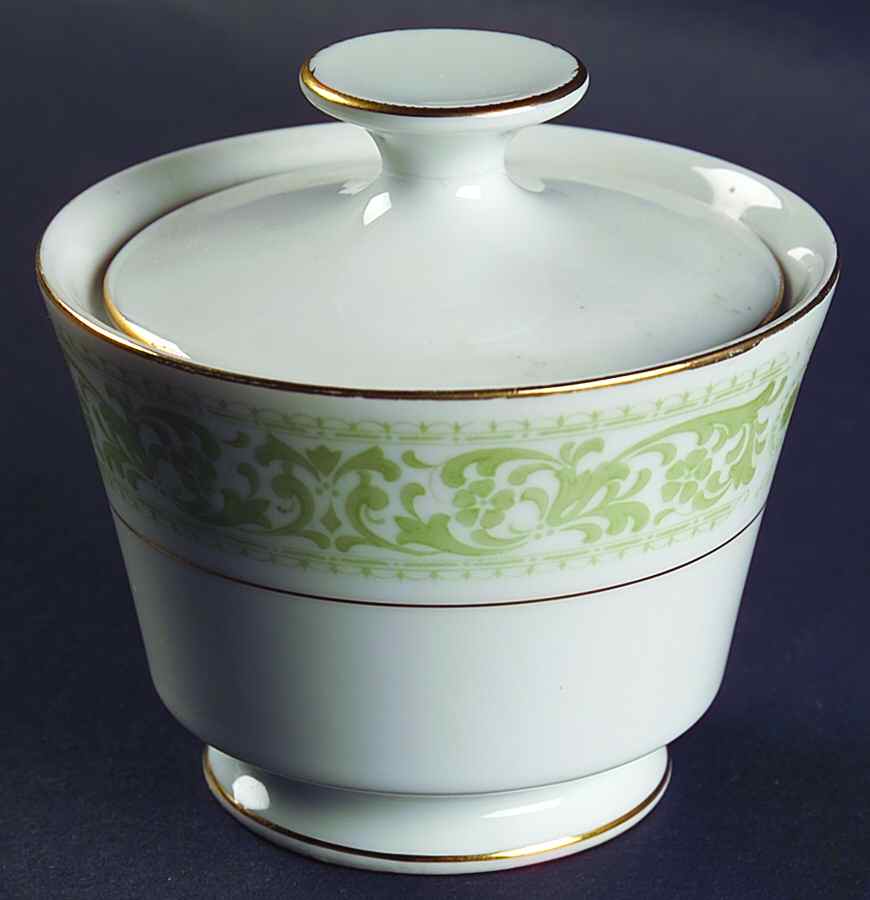 Arabesque Sugar Bowl & Lid by Mikasa-1