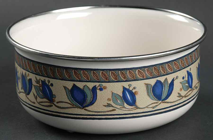 Arabella Small Metal Mixing Bowl by Mikasa-1