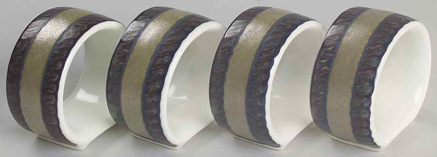 Arabella Napkin Ring - Set of 4 by Mikasa-1