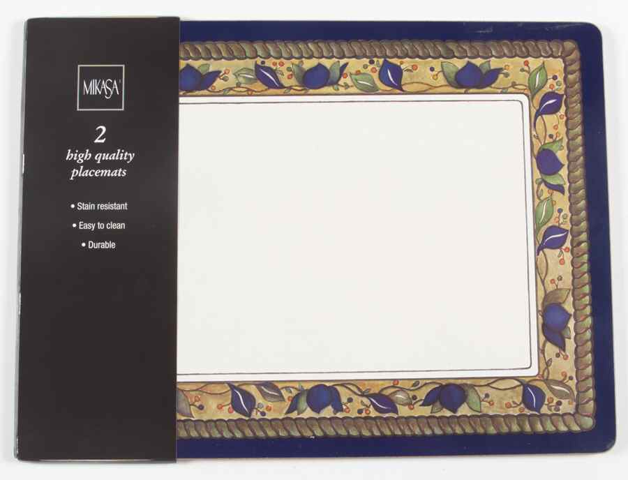 Arabella (Set of 2) Corkboard Placemat by Mikasa-1