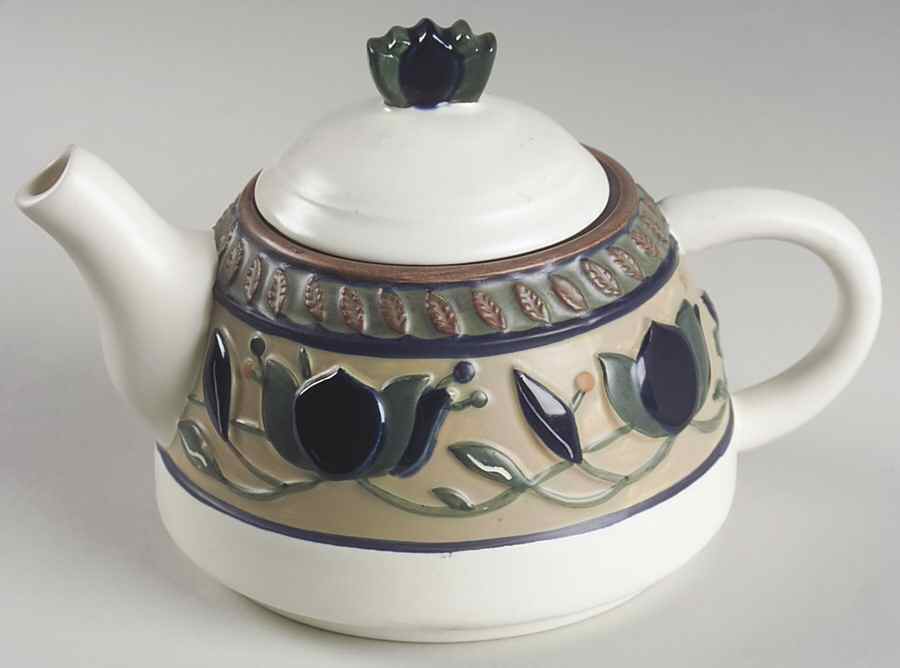 Arabella Teapot for Individual Teapot & Lid with Cup by Mikasa-1