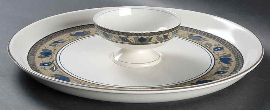 Arabella 2 Pc Chip & Dip Set (Uses the Crudite Dip/Sherbet) by Mikasa-1