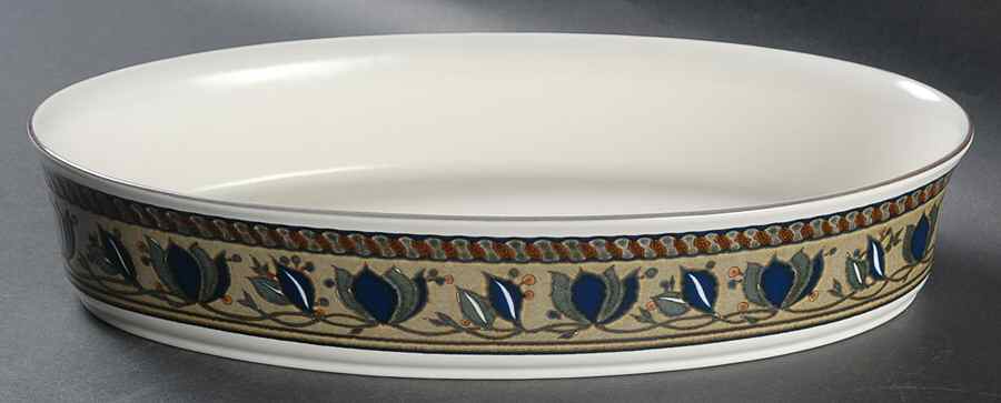 Arabella 12" Oval Baker by Mikasa-1