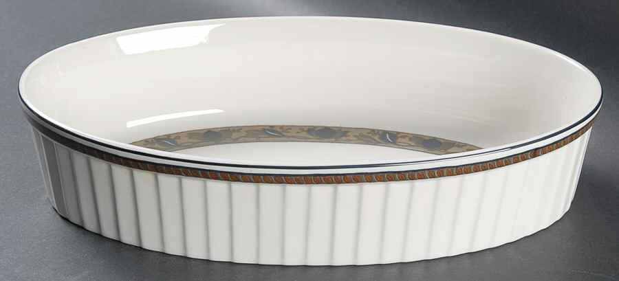 Arabella 12" Oval Baker by Mikasa-1