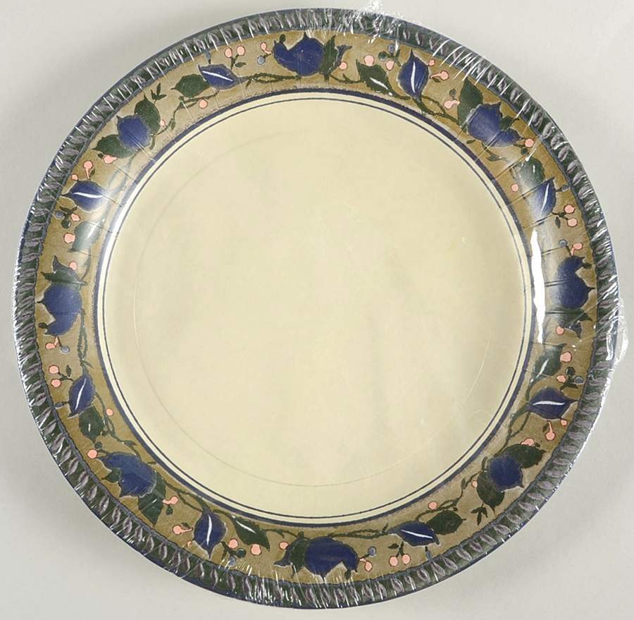 Arabella (Pack of 12) Paper Dinner Plates by Mikasa-1