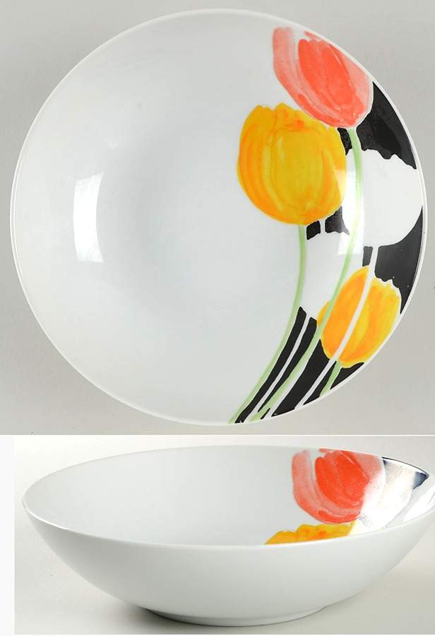 Art Deco 9" Round Vegetable Bowl by Mikasa-1