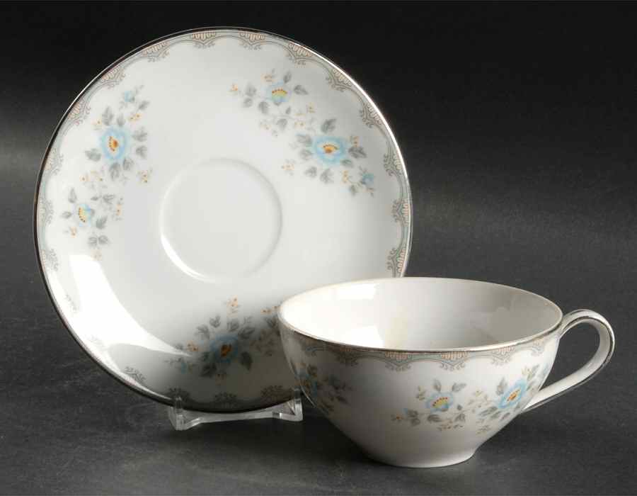 Arden Flat Cup & Saucer Set by Mikasa-1