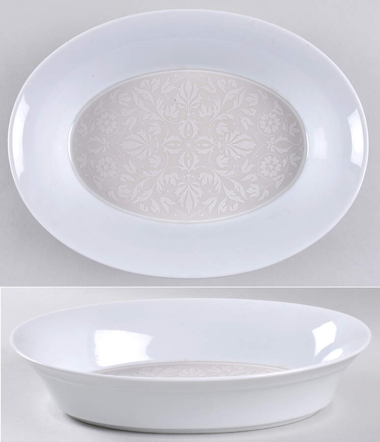 Aries 10" Oval Vegetable Bowl by Mikasa-1