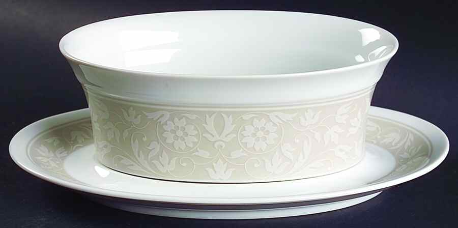 Aries Gravy Boat & Underplate by Mikasa-1