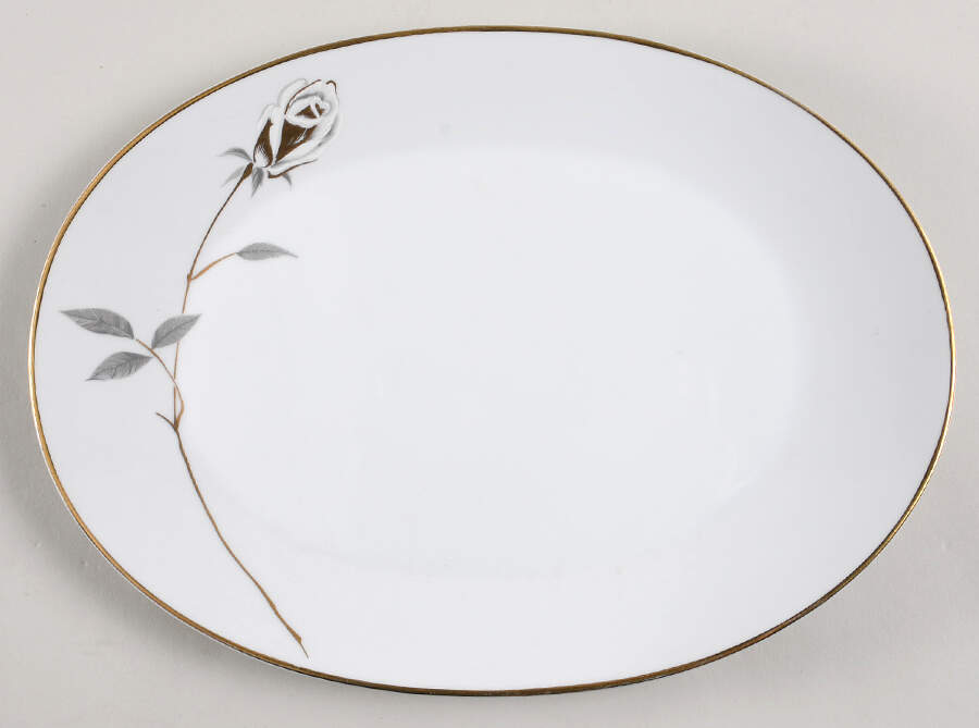 Aria 12" Oval Serving Platter by Mikasa-1