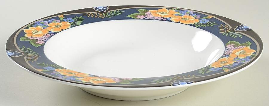 Ariel Large Rim Soup Bowl by Mikasa-1