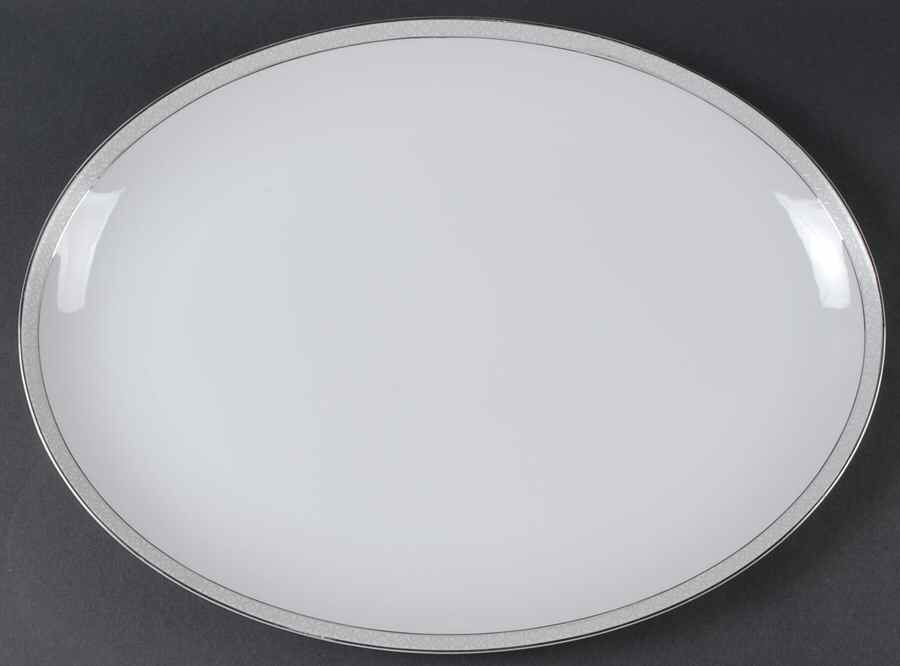 Aristocrat 16" Oval Serving Platter by Mikasa-1