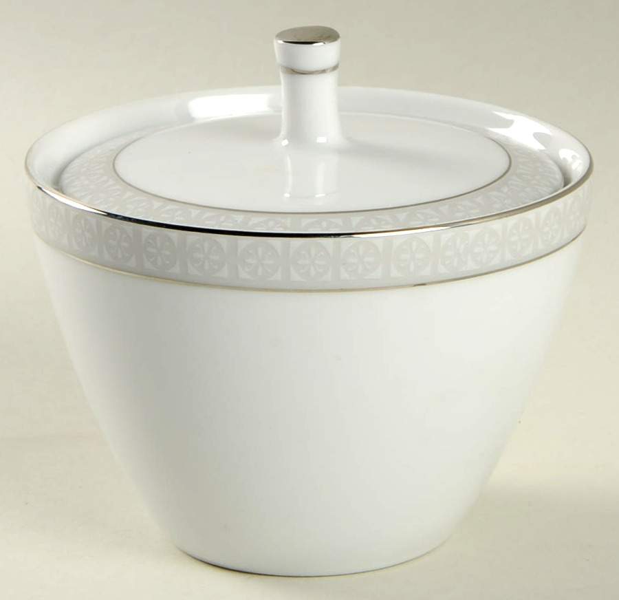 Aristocrat Sugar Bowl & Lid by Mikasa-1