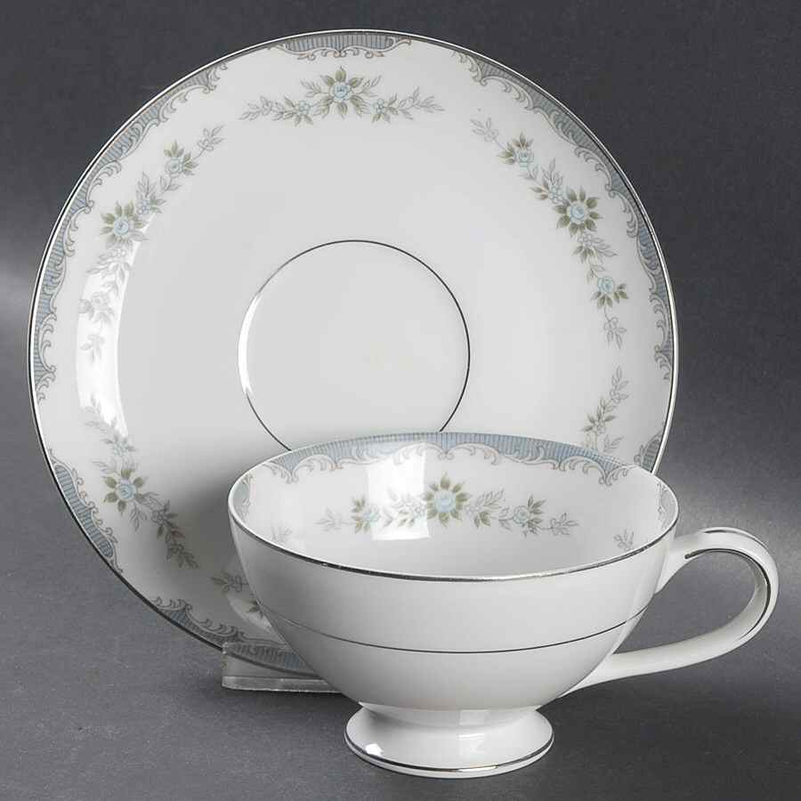 Arlington Footed Cup & Saucer Set by Mikasa-1