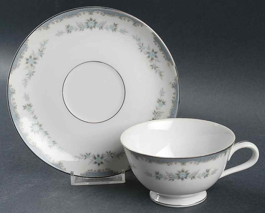 Arlington Footed Cup & Saucer Set by Mikasa-1