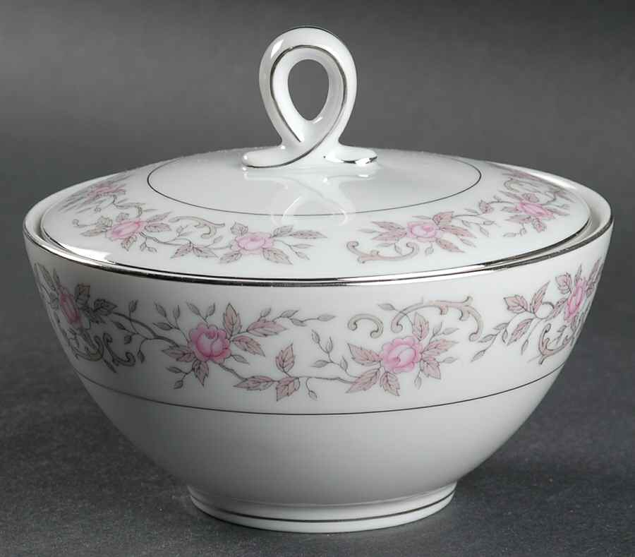 Arpege Sugar Bowl & Lid by Mikasa-1