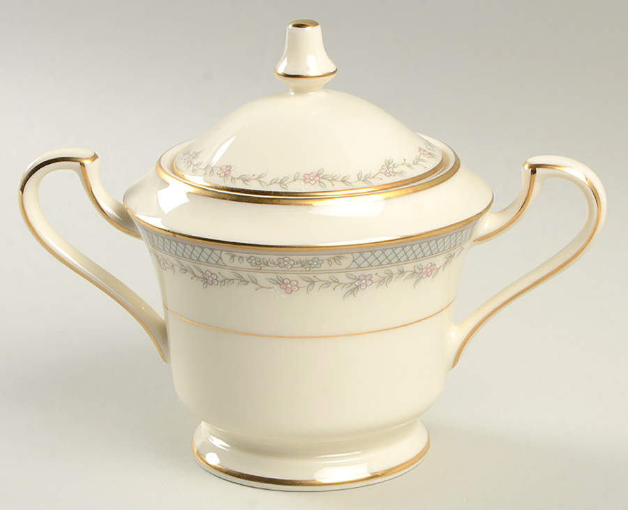Ashley Hall Sugar Bowl & Lid by Mikasa-1