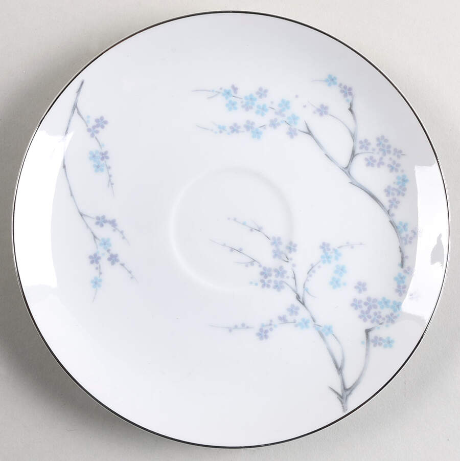 Atalie Blue Saucer by Mikasa-1