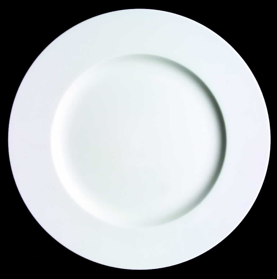 Athenia White 12" Chop Plate (Round Platter) by Mikasa-1
