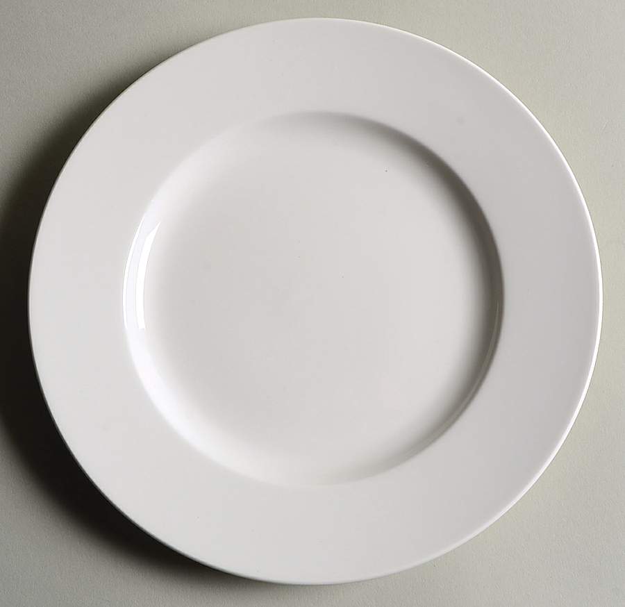Athenia White Salad Plate by Mikasa-1