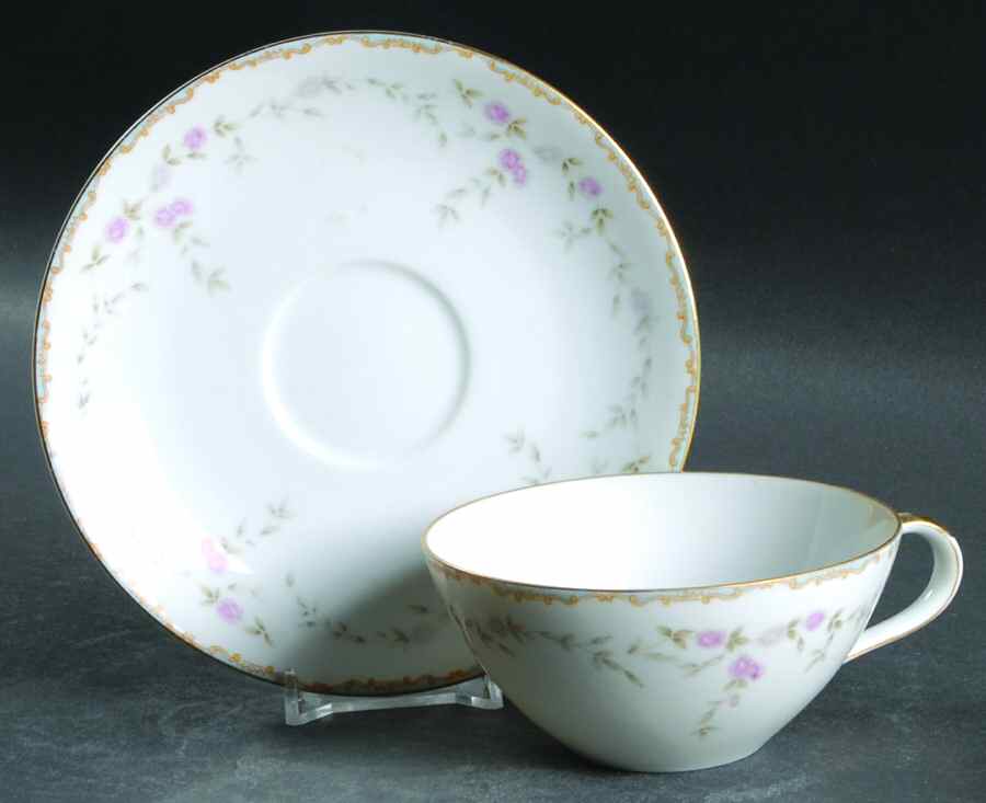 Atwood Flat Cup & Saucer Set by Mikasa-1