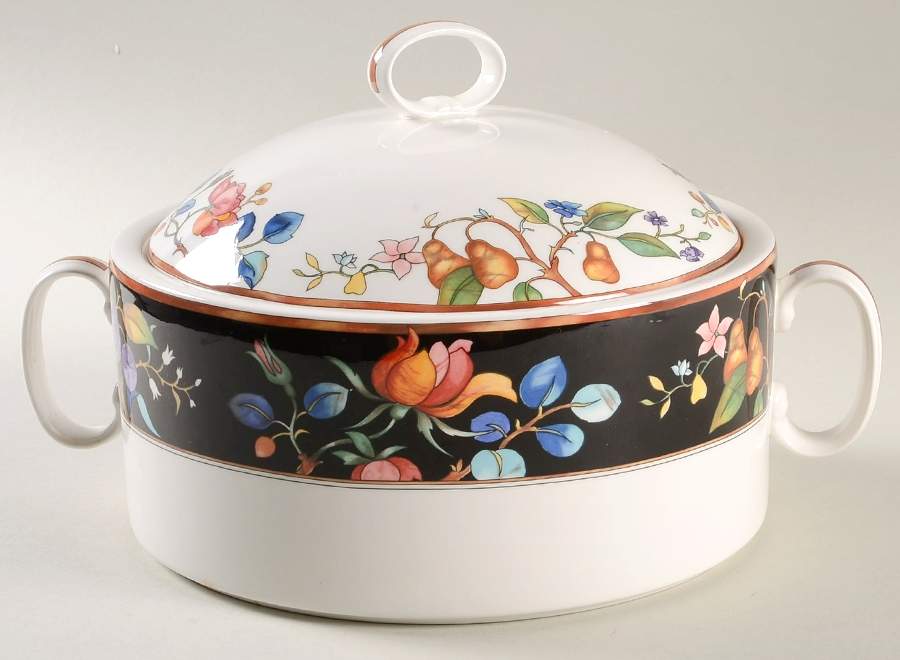 Autumn Elegance Round Covered Vegetable by Mikasa-1
