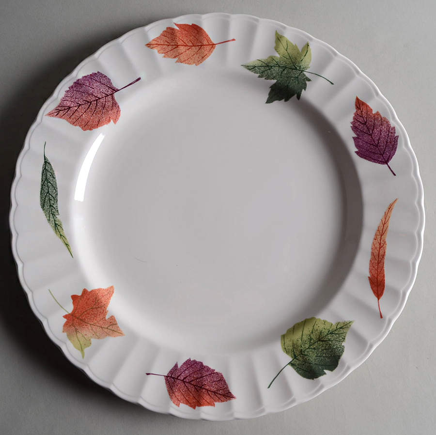 Autumn Revue 12" Chop Plate (Round Platter) by Mikasa-1