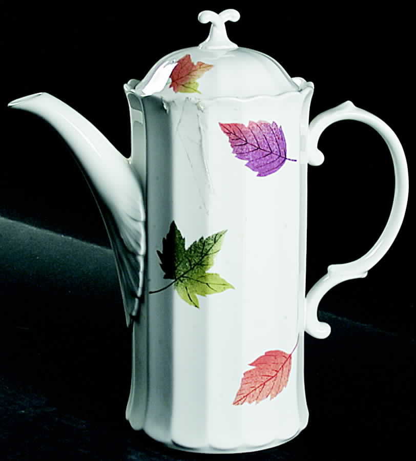 Autumn Revue Coffee Pot & Lid by Mikasa-1
