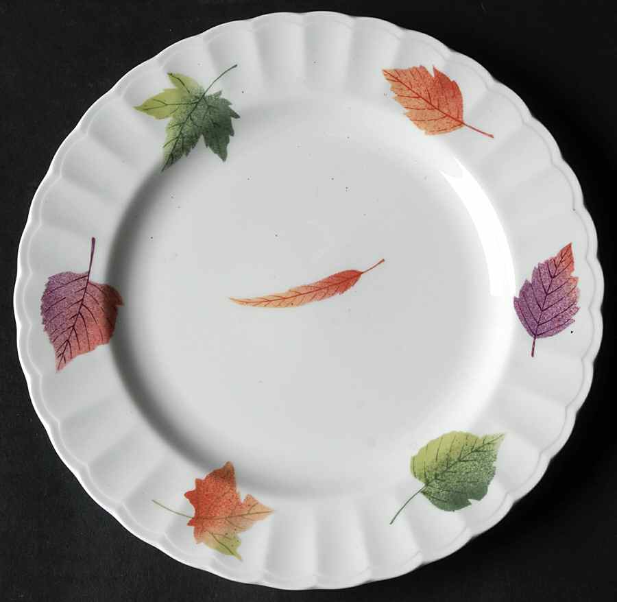 Autumn Revue Salad Plate by Mikasa-1