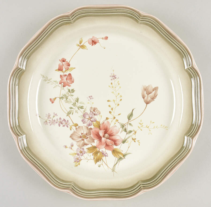 Autumn Vale 12" Chop Plate (Round Platter) by Mikasa-1