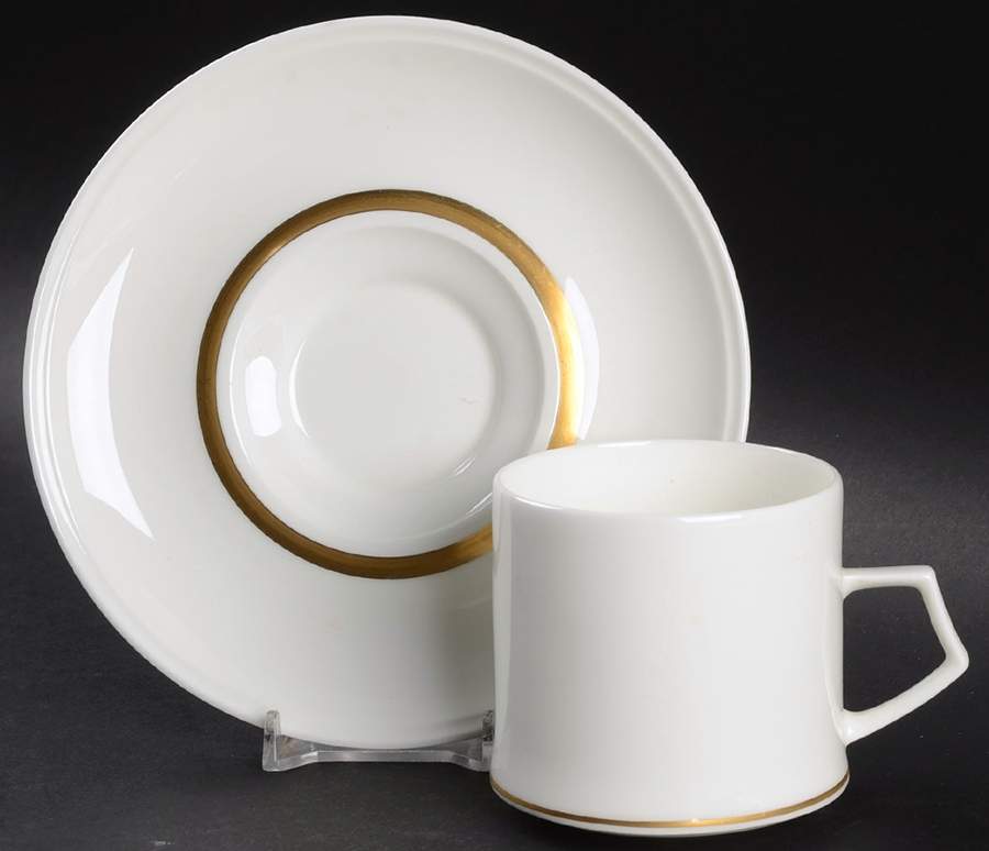 Avantique Flat Cup & Saucer Set by Mikasa-1